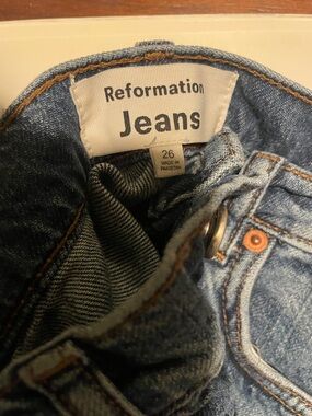 Reformation Men’s Light Blue Denim Slim Jeans